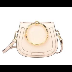 Ainifeel Women's Leather Handbag with bracelet